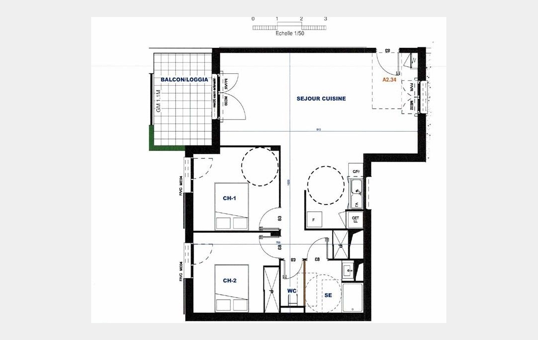 KIOSK TRANSACTIONS : Programme Neuf | PERPIGNAN (66000) | 73 m2 | 227 850 € 